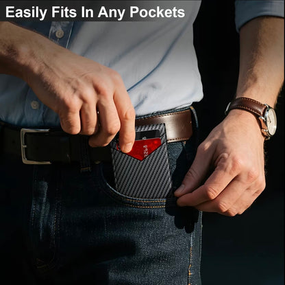 Valtro™ Pop-Up RFID Wallet (Carbon Black)